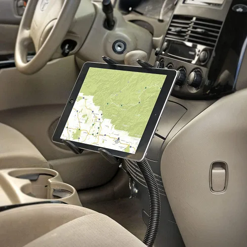 Vista 5 de ARKON Mounts TAB188L22AL - Soporte para riel de asiento de coche y camión o tableta, riel de asiento de alta resistencia y montaje en el suelo