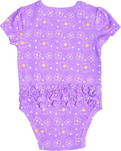 Vista 2 de Disney Body de primer cumpleaños para niña Minnie Mouse para bebé - Rosa