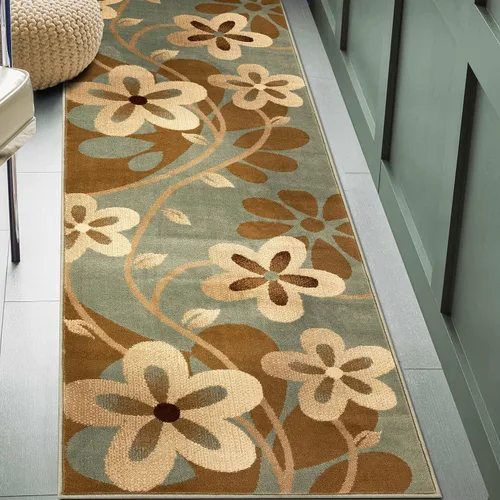 Vista 13 de Alfombra de área interior Superior, con respaldo de yute, alfombra moderna y lujosa de estilo granja para entrada, sala de estar, pisos de cocina