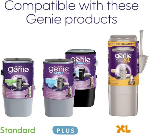 Vista 5 de Caja Litter Genie Recargable, 2 unidades.