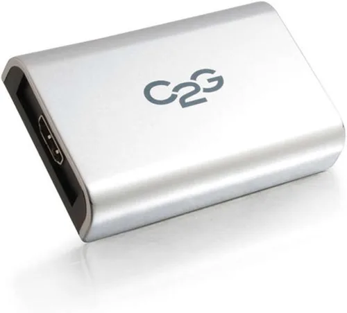 Vista 13 de C2G USB Adapter, USB 2.0 Fast Ethernet Network Adapter, 7.5 Inches, Cables to Go 39998