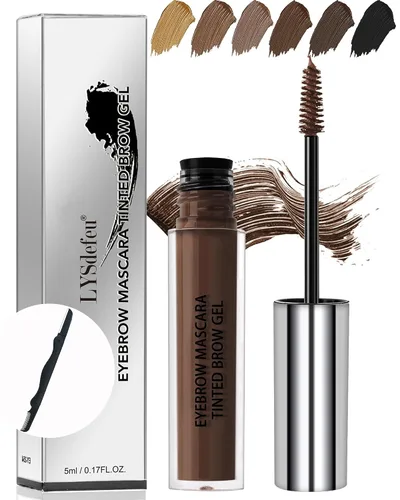 Vista 9 de Gel para cejas impermeable teñido, maquillaje líquido de larga duración a prueba de manchas, pegamento teñido para cejas, relleno para cejas