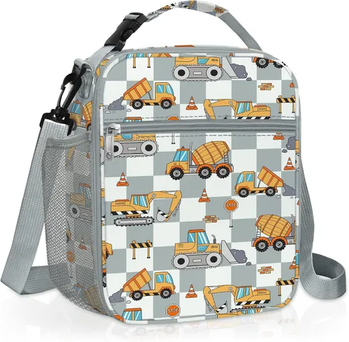 Vista 15 de Bolsa de almuerzo térmica aislada para niños Clastyle Sport Ball, grande, azul, con enfriador térmico, para niños, para picnic, escuela, canasta