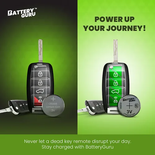 Vista 3 de Reemplazo de batería para llavero compatible con Chevy Volt (batería CR2032 de 2011-2019)