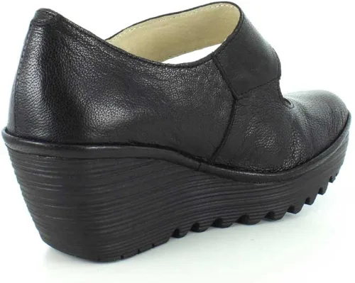 Vista 4 de FLY London Yasi682 Sandalia con tacón de cuña para mujer
