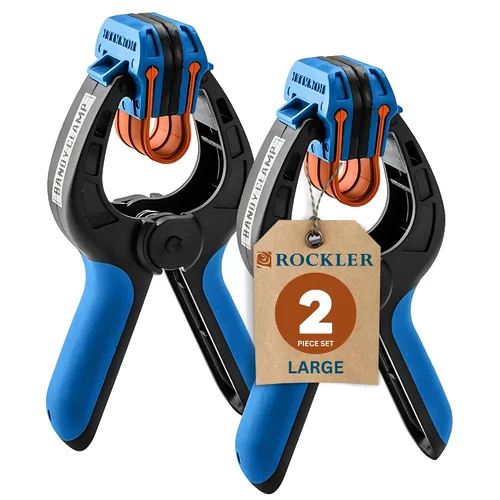 Vista 11 de Rockler abrazadera tamaño medio, 1 par