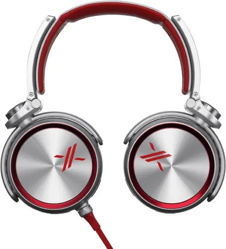 Vista 2 de Sony MDRX10/RED Simon Cowell X Auriculares con diafragmas de 1.969 in