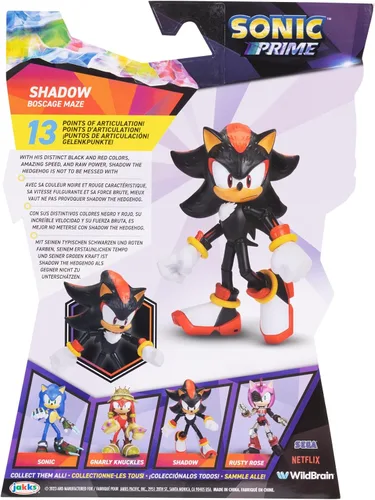 Vista 8 de Sonic Prime Figura de acción articulada de 5" - Shadow Green Hill Zone