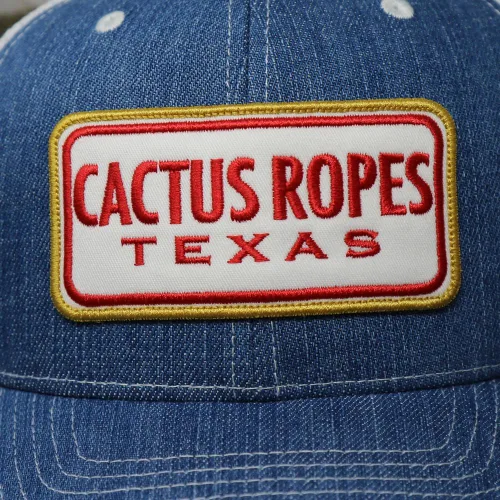 Vista 20 de HOOEY Adjustable Snapback Trucker Hat with Cactus Ropes Logo