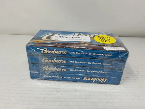 Vista 4 de Nestle Goobers - Cacahuetes cubiertos de chocolate (paquete de 4) cajas de teatro de 3.5 onzas