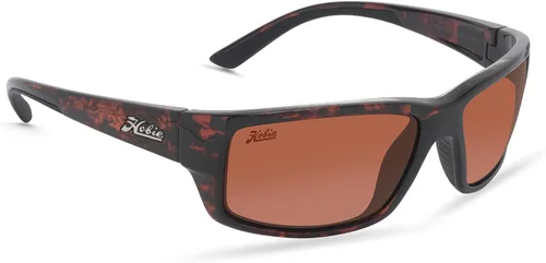 Vista 11 de Hobie Snook Men's Polarized Wrap Sport Sunglasses – Large Fit, Full-Coverage, Floatable Frames, Multiple Lens Options