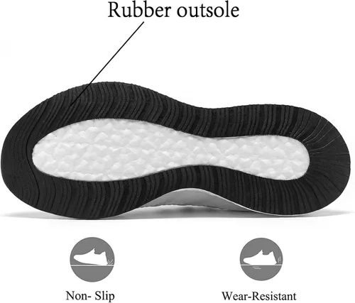 Vista 5 de Zapatos deportivos para correr para hombre, ligeros, resistentes al desgaste, tenis casuales para entrenamiento cruzado