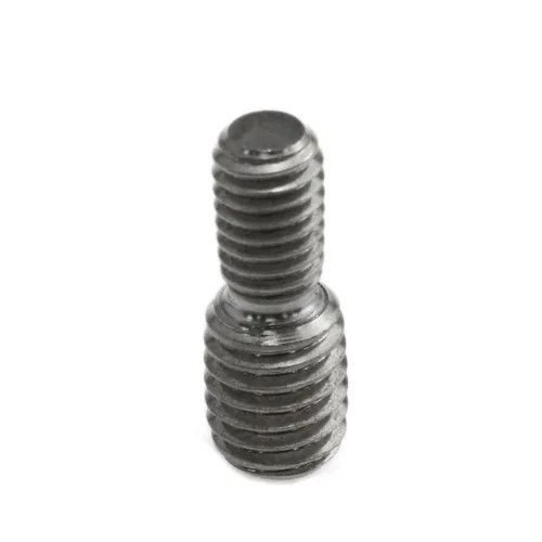 Vista 4 de Paquete de 12 adaptadores reductores de rosca M6 a M8, acero inoxidable 304 Perno de paso de 1.181 in; tornillo de doble extremo para muebles