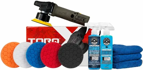 Vista 13 de Chemical Guys BUF503 TORQX Random Orbital Polisher (Safe for Cars, Trucks, SUVs, & More) 700W, Orbit 8mm, 4.7 lb Lightweight Car Polisher for safe