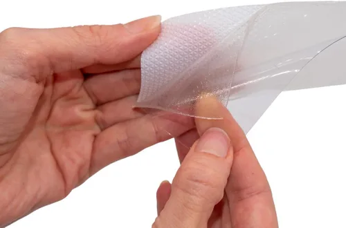 Vista 4 de Marena Tiras de silicona para cicatrices, 1 unidad, lavable y reutilizable, cinta de cicatriz para cicatrices quirúrgicas, hoja de cicatriz