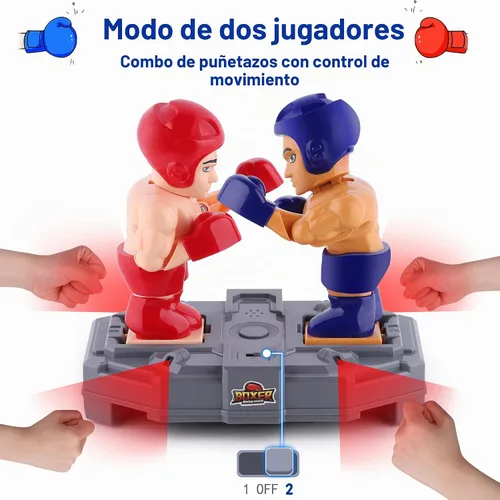 Vista 3 de iPlay, iLearn Juguetes electrónicos de boxeo, robots de lucha a control remoto, juegos de mesa para niños