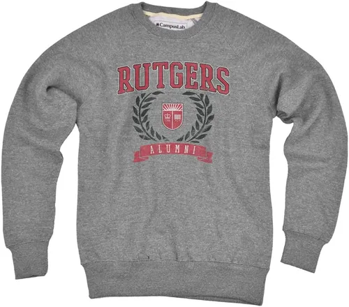 Vista 25 de Campus Lab Collegiate Classic Alumni Seal - Sudadera unisex con cuello redondo para adultos