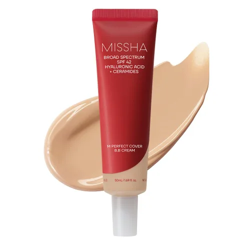 Vista 10 de Crema BB M de cobertura perfecta, SPF42/PA+++ (No.25/Beige cálido)