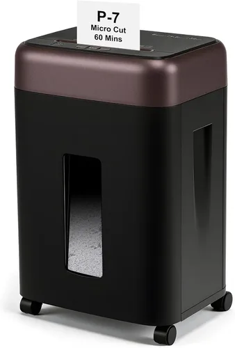 Vista 9 de Wingwise Trituradora de papel comercial de 15 hojas resistente para oficina