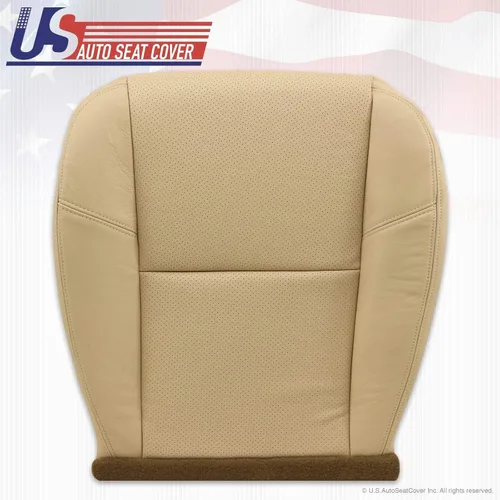 Vista 2 de 2007 2008 para Cadillac Escalade Cubierta de asiento de cuero inferior derecha perforada marrón