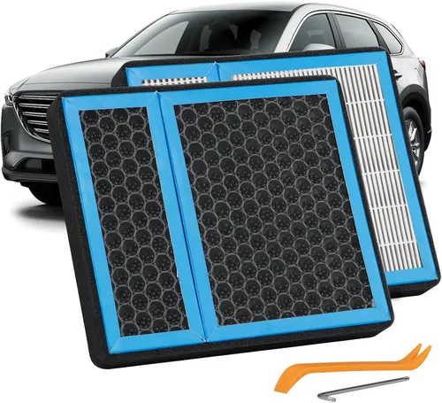 Vista 9 de CF10132 - Filtro de aire de cabina compatible con ES300/ES330/GX470/RX330/RX350/RX400h 2002-2009 Toyota Avalon/Camry/Sienna/Solara 2000-2010 Filtro