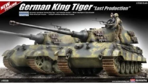 Vista 2 de German King Tiger "Last production", vehículo militar, kit para armar