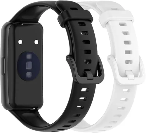 Vista 19 de Senter Correa de repuesto de goma suave de liberación rápida para reloj inteligente Huawei Band 7