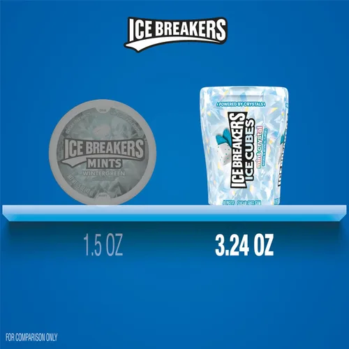 Vista 7 de ICE BREAKERS Ice Cubes - Botellas de goma de mascar sin azúcar, 3.24 onzas (6 unidades, 40 piezas)