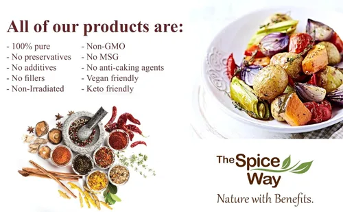 Vista 6 de The Spice Way Everything Bagel Seasoning - (8 onzas) - una sabrosa mezcla multiusos de semillas de sésamo, ajo y cebolla