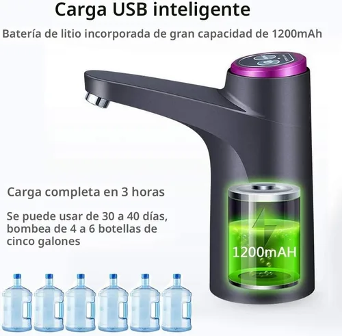 Vista 2 de Dispensador de agua Bomba de botella de agua de 5 galones