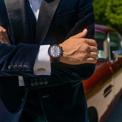 Vista 3 de 2win Relojes de madera grabados, regalos personalizados para hombres, marido, novio, mi prometido, novio, novio, novio, novio, novio, novio, novio