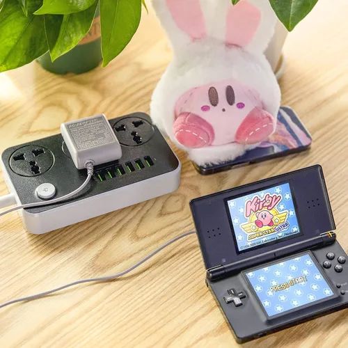 Vista 6 de Funturbo DS Lite Charger, DS Cargador Cable NDS Lite Adaptador de CA para Nintendo NDSL DS Lite Cable de Alimentación y Cable de Carga
