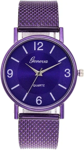 Vista 9 de Weicam Reloj de pulsera analógico de cuarzo para niñas y niños, 7 unidades, Movimiento de cuarzo