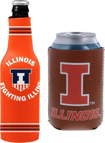 Vista 97 de College Team Color Logo Can & Bottle Holder Insulator Beverage Cooler Set