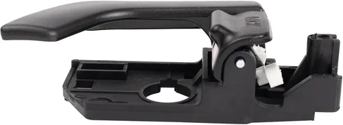 Vista 5 de TRQ Manija de puerta interior negra lado del conductor LH LF compatible con Hyundai Tiburon 03-08