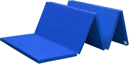 Vista 13 de KaRaDaStyle Colchoneta de Gimnasia Plegable de Estiramiento 75"x31"x1.2" Ejercicio Entrenamiento Muscular Juego de Niños Colchoneta de Barra