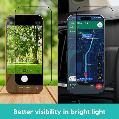 Vista 7 de Fresh Coat 2.0 - Protector de pantalla para iPhone 17 Pro, 2 veces más
