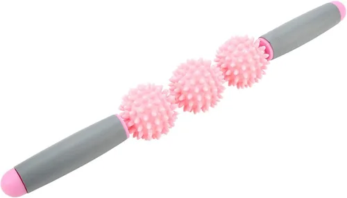 Vista 10 de Muscle Roller Stick - Barra de masaje para celulitis para espalda, brazos, hombros, piernas (azul)