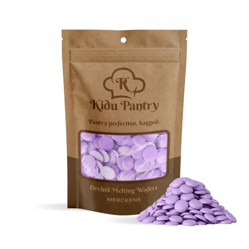 Vista 17 de Merckens - Bolsa de obleas de chocolate para derretir a granel, perfecta para sumergir, postres, hornear y más (oscuro, 2 libras)