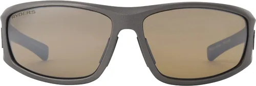 Vista 3 de Ryders Howler - Envoltura de gafas de sol color bronce 2520in Gris plomizo 64mm
