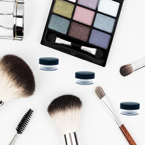 Vista 6 de 30 contenedores de muestra, mini tarros de muestra de 0.35 oz para cosméticos, sombra de ojos, tapa multicolor