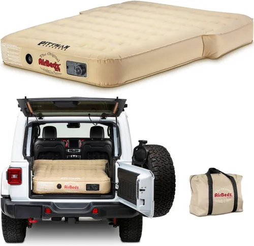 Vista 9 de Pittman Outdoors AirBedz PPI-XUV - Colchón de asiento trasero para SUV y vehículos crossover (con bomba de aire de batería recargable integrada)
