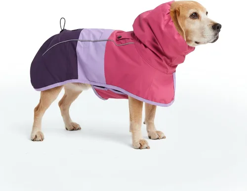 Vista 55 de Spark Paws - Chaqueta impermeable para perros, resistente al viento, para perros pequeños, medianos, grandes y extragrandes, traje reflectante
