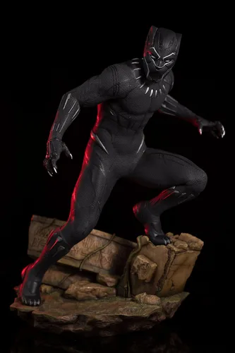 Vista 3 de KOTOBUKIYA ESTATUA ARTFX DE LA PELÍCULA DE PANTERA NEGRA BLACK PANTHER