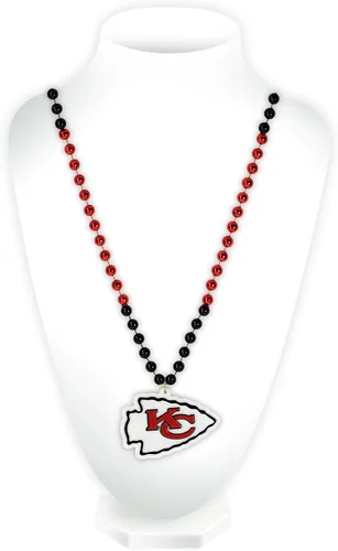Vista 24 de Rico Industries NFL unisex-adult Team Logo Mardi Gras Style Beads