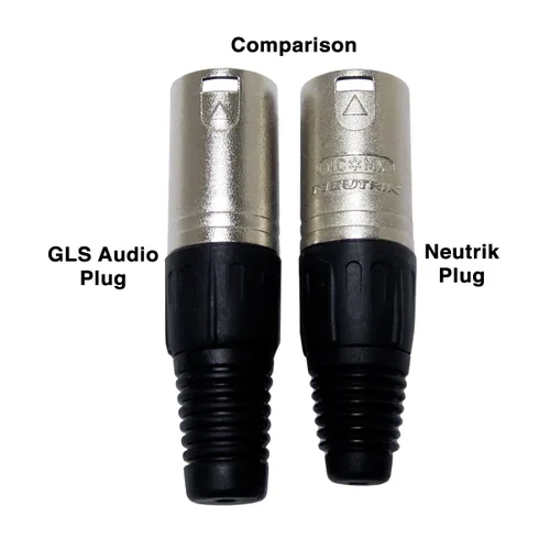 Vista 8 de Cables de conexión de 25 pies – XLR macho a cables TRS negros de 1/4 pulgadas – Cable de serpiente equilibrado de 25 pies