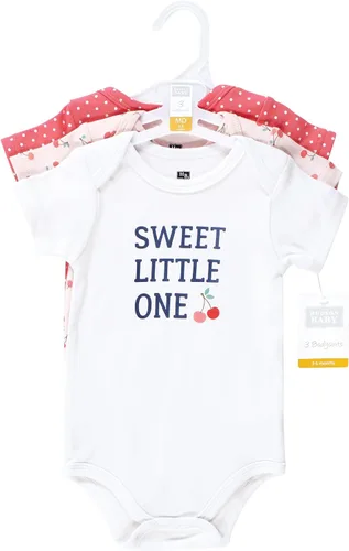 Vista 397 de Hudson Baby baby-girls Cotton Bodysuits 3-pack