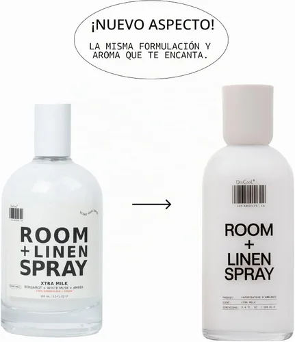 Vista 5 de DedCool, Room + Linen Spray en Xtra Milk, aceite esencial infundido, 3.4