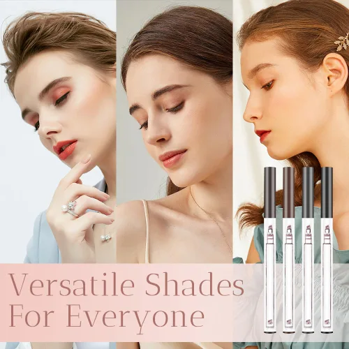 Vista 3 de 2 bolígrafos Microblading para cejas, 2026 nuevo lápiz de cejas impermeable 3D con 4 puntas, maquillaje de cejas natural de larga duración, lápiz