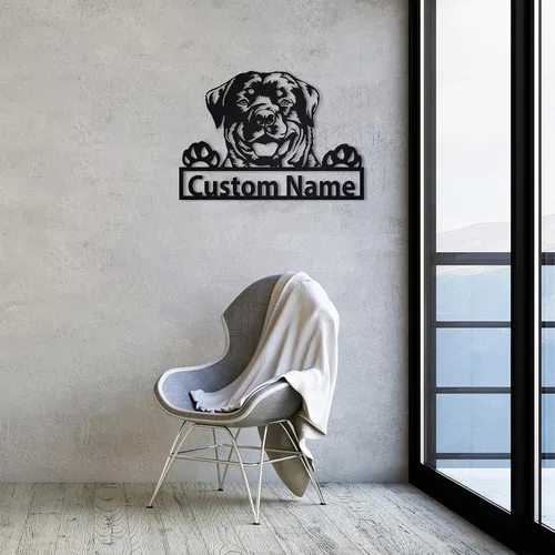 Vista 79 de zouwii Letrero de metal personalizado para perro Airedale Terrier Letrero de metal personalizado Airedale Terrier Airedale Terrier divertido